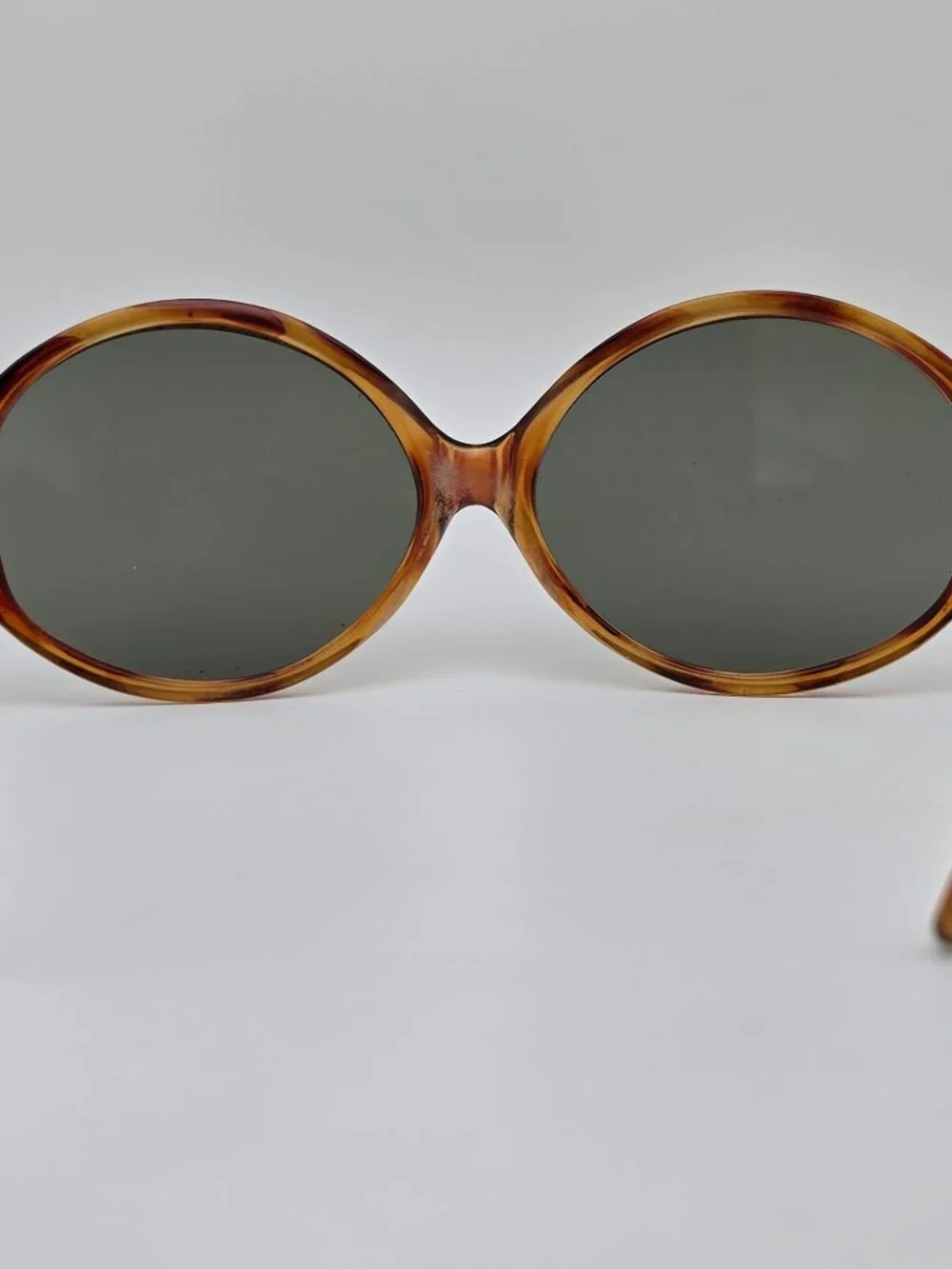 Sun Scene A678 Tortoise Frame Grey Mineral Glass Lens Sunglasses Italy 60-17-125